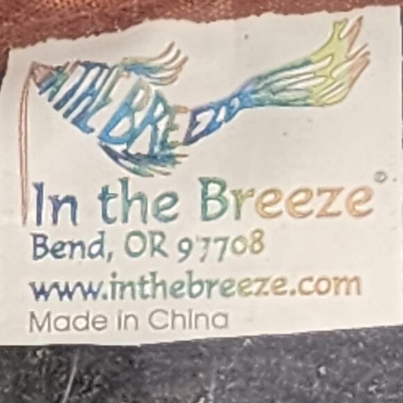 Sailboat Theme Spinner Weather Resistant 2D Appliqued Polyester Inthe Breeze NWT - Picture 6 of 7